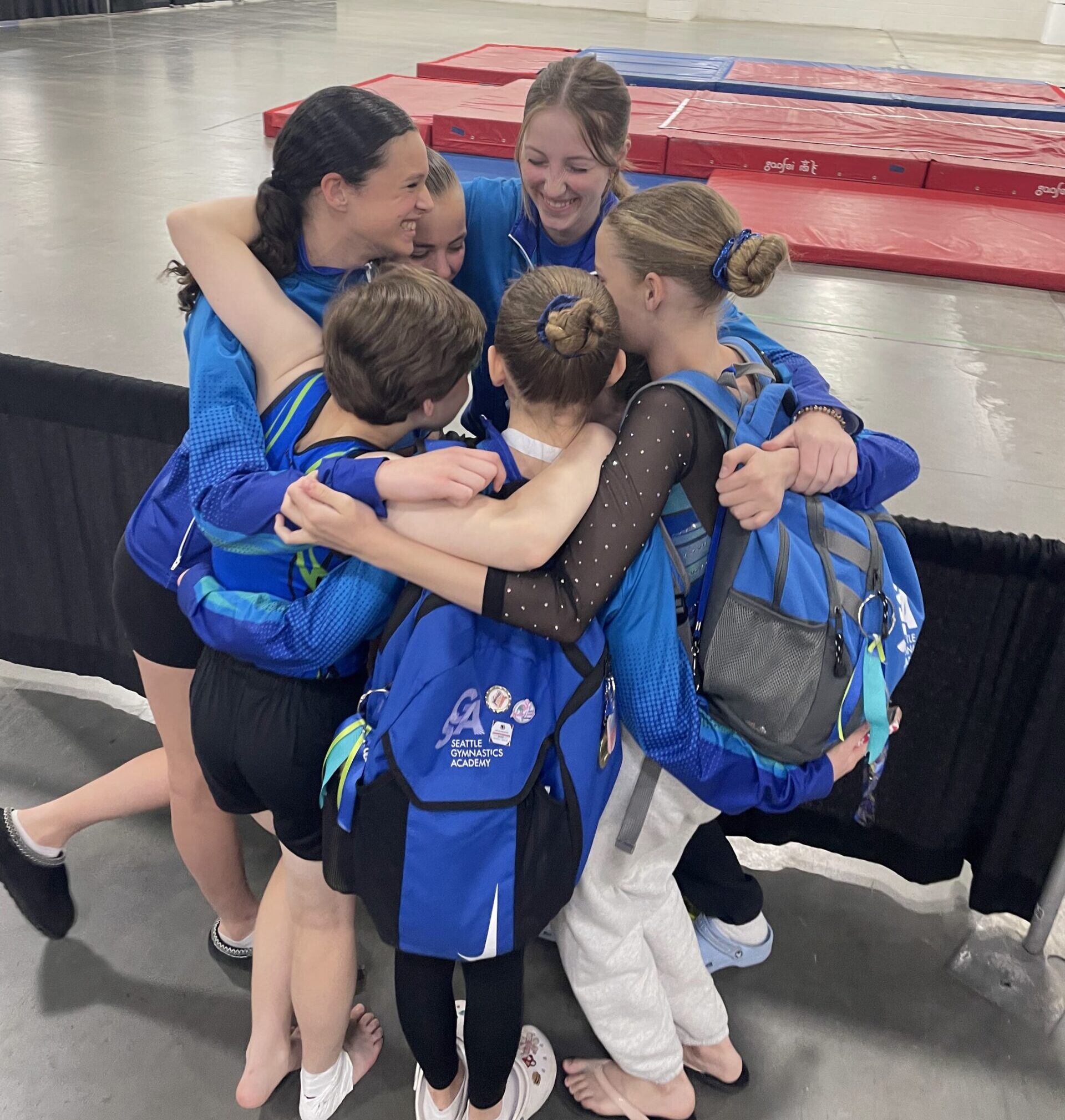 Ballard T&T Team at Regionals 2024 Seattle Gymnastics Academy