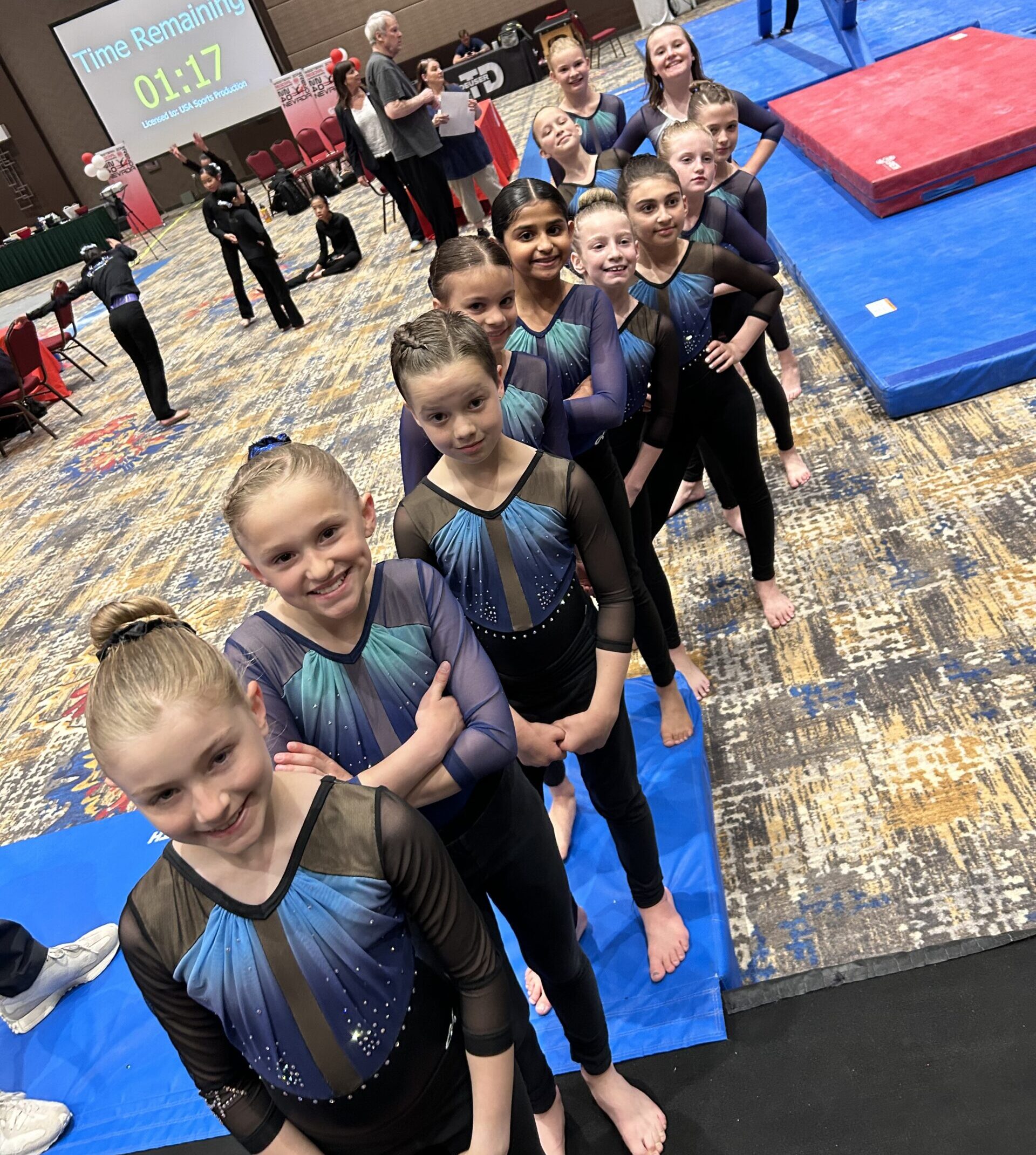 SGA Women's Team at NGA Regionals 2024 Seattle Gymnastics Academy